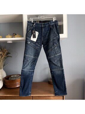 G-Star Airblaze 3D Skinny Jeans Size 32/30 Worn In Himalayan Blue